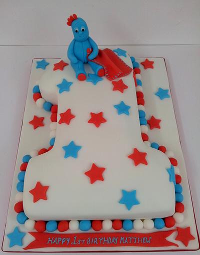 Number 1 Birthday Cake - Cake by Sarah Poole