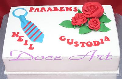 Double themed cake - Cake by Magda Martins - Doce Art