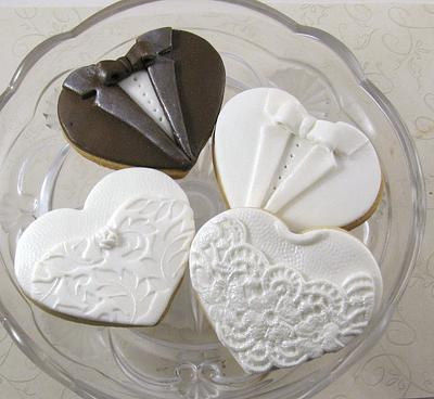 Wedding Cookies - Cake by Sweet Creations