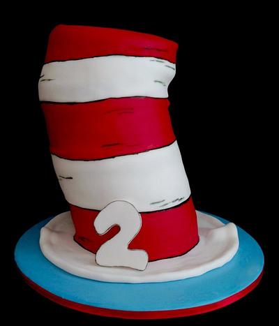 Cat in the Hat - Cake by Tammy 