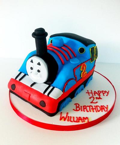 Thomas the Tank Engine Cake - Cake by Claire Lawrence