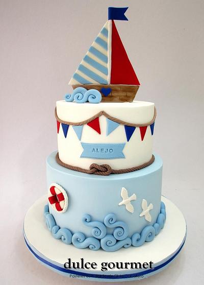 Sailing Cake - Cake by Silvia Caballero