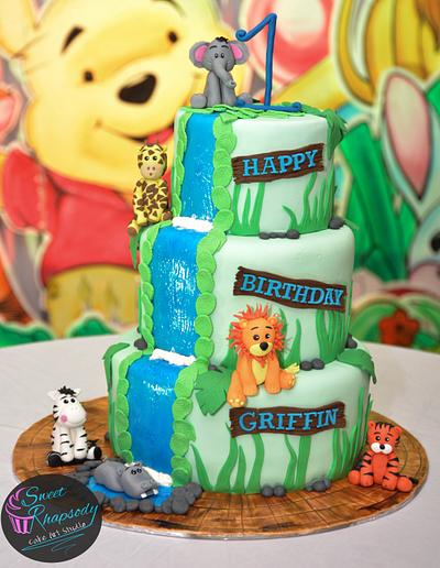 It's a jungle out there! - Cake by Sweet Rhapsody Cake Art Studio