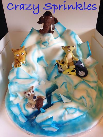 Iceage cake  - Cake by Crazysprinkles