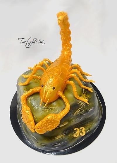 Scorpion - Cake by TortyMia