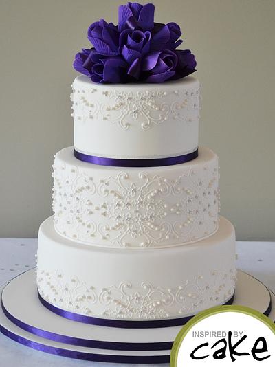 Purple and Piping - Cake by Inspired by Cake - Vanessa