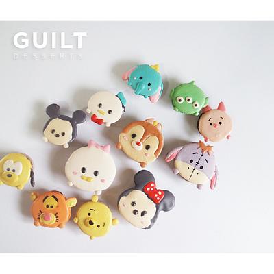 Tsum Tsum Character Macarons - Cake by Guilt Desserts