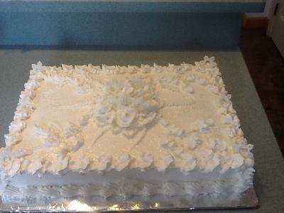 Winter wedding - Cake by Acezace