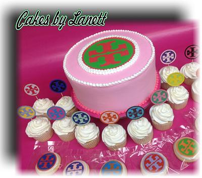 Tory Burch Cake/Cupcakes/Cookies - Cake by Lanett