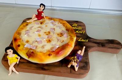 PIZZA CAKE - Cake by Camelia