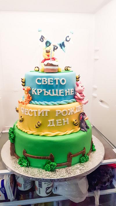 Baptism cake - Cake by Kamelia