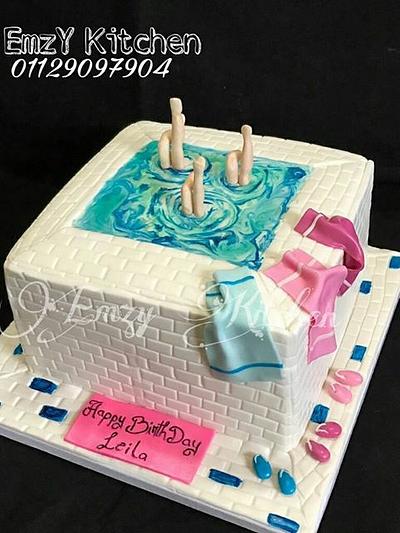 Pool Cake - Cake by Emzykitchen