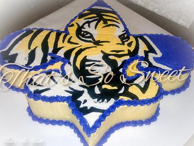 Geaux Tigers - Cake by Misty Moody