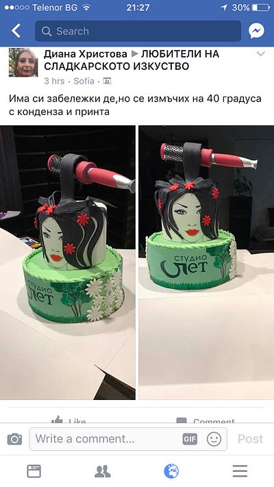 Hairdresser cake - Cake by Didi