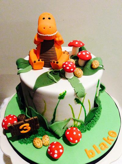 Dinosaur cake - Cake by Martina Kelly
