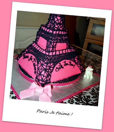 Eiffel Tower cake - Cake by Sylvia Cake