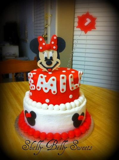 Minnie Mouse Cake - Cake by Shelly Vance