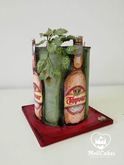 beer cake  - Cake by MOLI Cakes