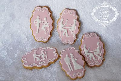  Love Story in cookies)) - Cake by Art Cakes Prague