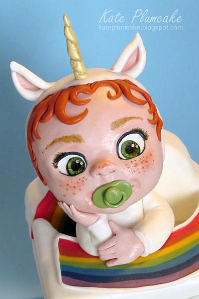 Unicorn cake - Cake by Kate Plumcake