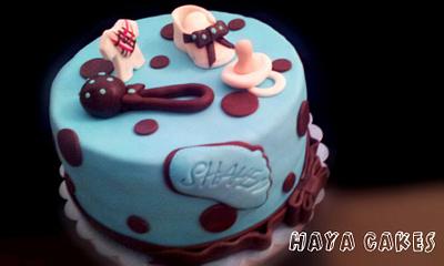 Baby shower cake - Cake by haya