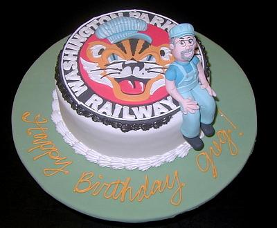 Engineer Greg's Birthday - Cake by Scott R.