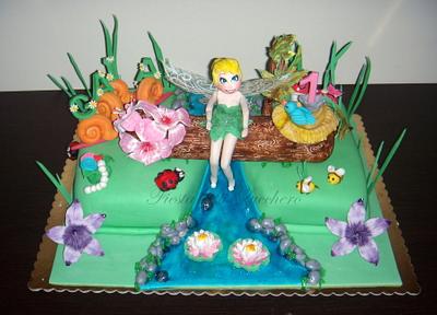 my tinkerbell   - Cake by Miriam Viera