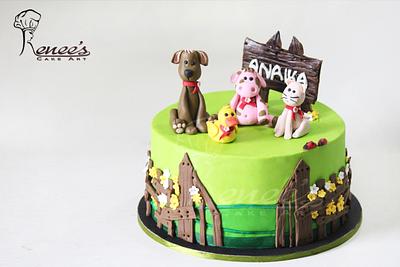 Farm Themed Cake - Cake by purbaja