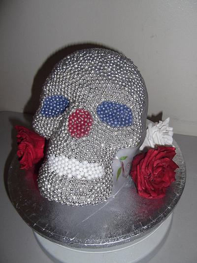 Skull cake - Cake by Claire