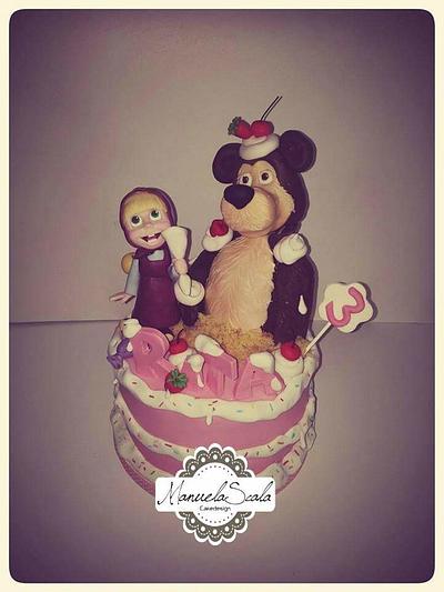 Masha and Bear - Cake by manuela scala