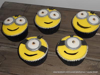 Minion cupcakes - Cake by Louise