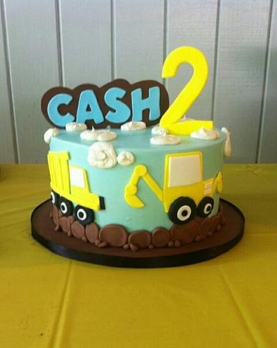 Construction cake - Cake by Sweet ObsesShan