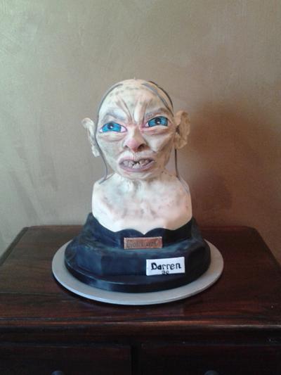 gollum bust - Cake by Cake Towers