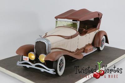 1929 Duesenberg Phaeton Royale Model J - Cake by Twisted Tortes
