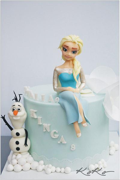 Frozen - Cake by KoKo
