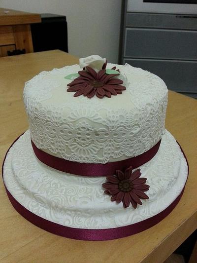 Cake lace!  - Cake by Maria