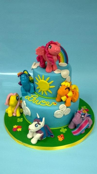 my little ponies cake - Cake by Alessandra