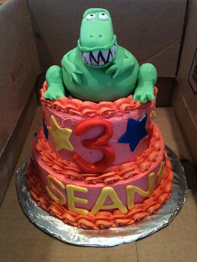 Dinosaur Cake  - Cake by michelle 