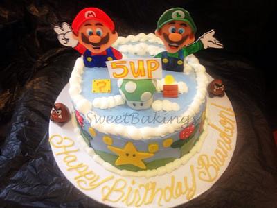 Super Mario cake  - Cake by Priscilla 