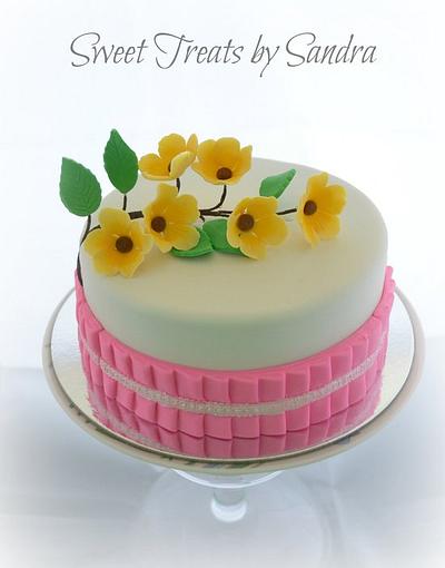 Pleat Cake - Cake by Sandra