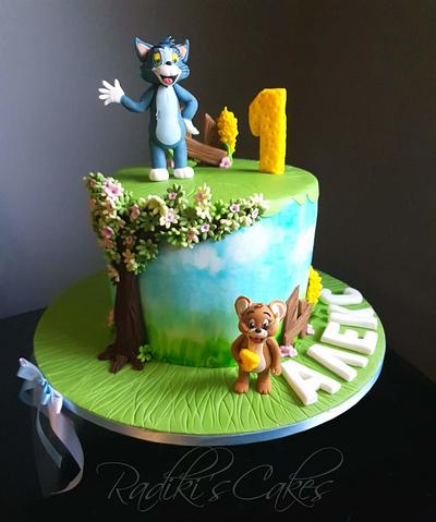 Tom and Jerry cake - Cake by Radoslava Kirilova (Radiki's Cakes)
