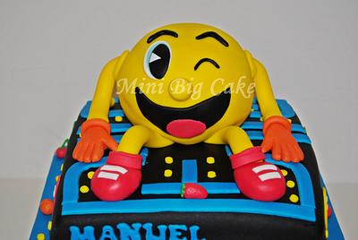 Pacman and the  ghostly adventures  Cake  - Cake by Minibigcake