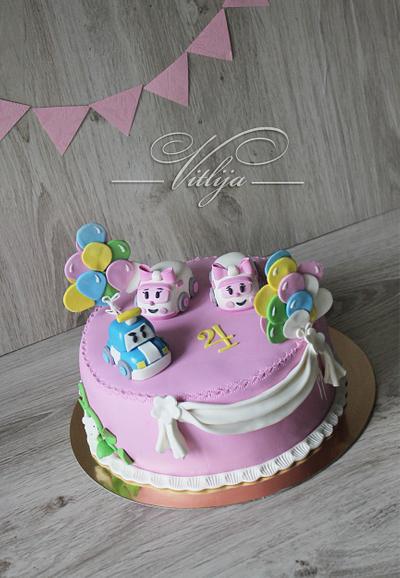 Poli car cake  - Cake by VitlijaSweet