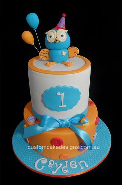 Giggle & Hoot Cake - Cake by Custom Cake Designs