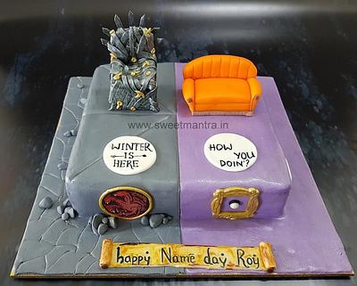 TV series theme cake - Cake by Sweet Mantra Homemade Customized Cakes Pune