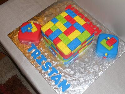 Fun With Legos - Cake by Pamela Sampson Cakes