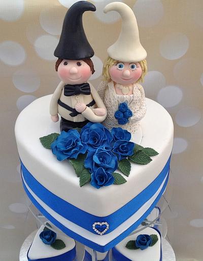 Gnome Wedding Cake - Cake by Yvonne Beesley