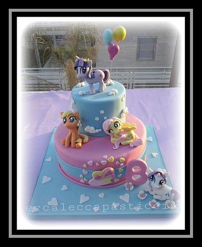 Little pony - Cake by leccalecca