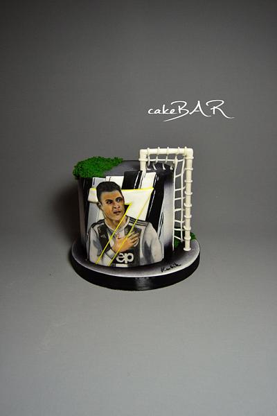 football cake - Cake by cakeBAR