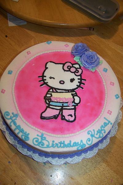 Hello Kitty - Cake by Elizabeth Jones